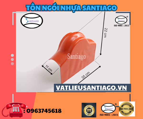 tấm úp góc nhựa santiago